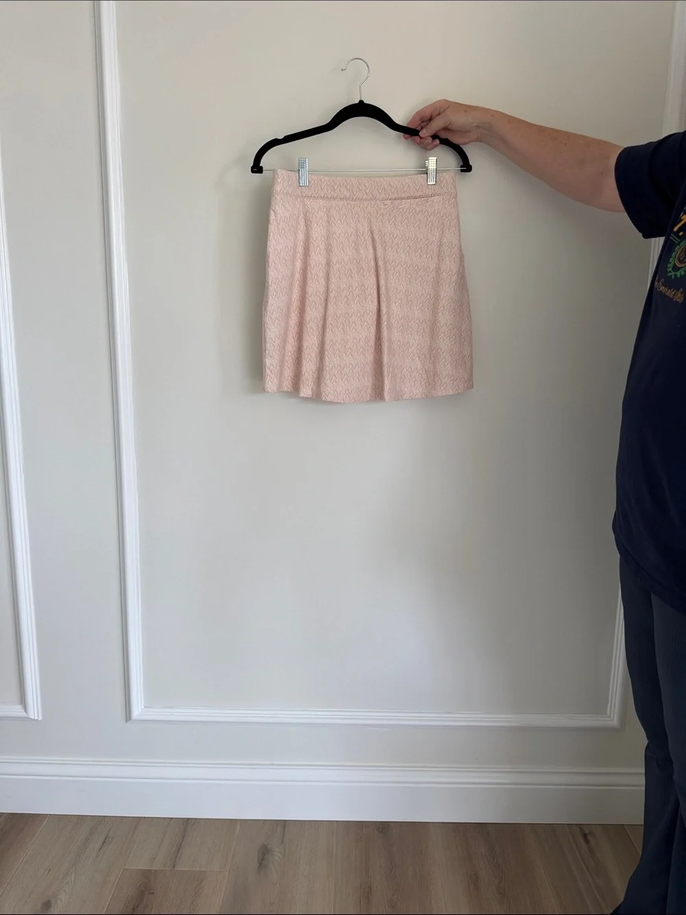 Peter Millar Blush Textured Mini Skirt